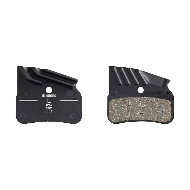 Shimano N03A Finned Resin Disc Brake Pad with Spring